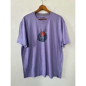 Smartwool Sun Graphic Short Sleeve Tee T-Shirt Purple Unisex